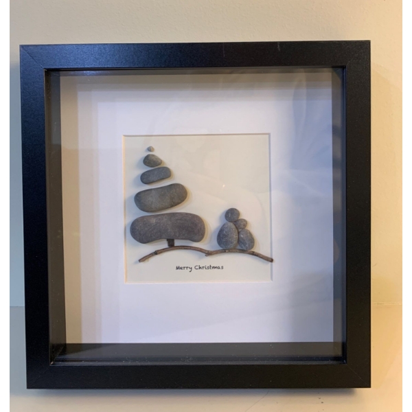 Hilary Gremsheild Art 'Merry Christmas' 10x10