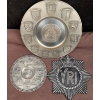 Image 1 : Metal Family & Army Wall Plaques (3) 