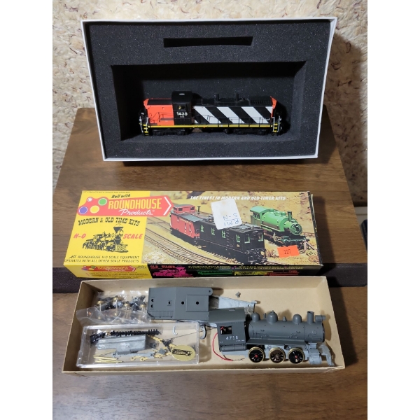 CN Model Train Engine CN1435 Roundhouse Steam Engine 4718