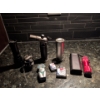 Image 1 : Junk Drawer Gems - Refillable Butane Lighter Zippo Power Bank & Assorted Flashlights 