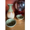 Image 4 : Oriental Decorative Globe, Beijing Plate, Small Stoneware Vase & Bowls 