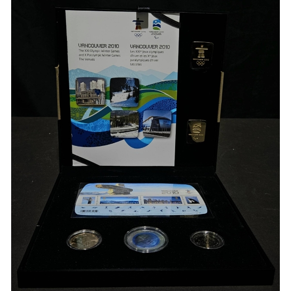 2010 Vancouver Olympic Winter Games - RCM Gold Collector's Coin Set