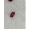 Image 2 : 2 garnets small one purple and red colour clarity is moderate cut medium is 1.08 carrots small garne