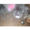 Image 7 : Assorted Tableware Including: Sectioned Appetizer Dish 15" Diameter, Glasses, Trinkets and More!