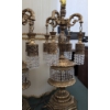 Image 9 : Loevsky & Loevsky Hollywood Gilt Metal and Crystal Table Lamps
