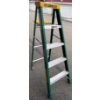 Image 1 : 5 Foot Aluminum Featherlite A Frame Ladder w/ Tool Tray
