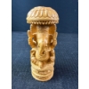 Image 1 : Carved boxwood statue of Lord Ganesha 6”