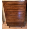 Image 1 : Wooden 6-Drawer Dresser, 26 x 16 x 42