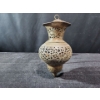 Image 1 : Vintage Pierced Brass Moroccan Pendant Lantern