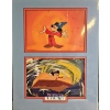 Image 1 : This Vintage 1988 Disney Fantasia Commemorative Framed Features Sorcerer Mickey Mouse '18*14''INCHES