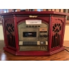 Image 1 : Memorex Model 9208M Multi-Function Phonograph with AM/FM Radio, Cassette, CD Player & Turntable
