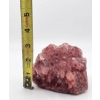 Image 5 : Three Natural Mineral Crystal Specimens - Citrine, Quartz, Red Quartz