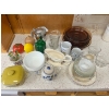 Image 1 : Kitchen treasures Plastic veggie holders onion, pepper, lemon tomato ceramic baking dishes & More