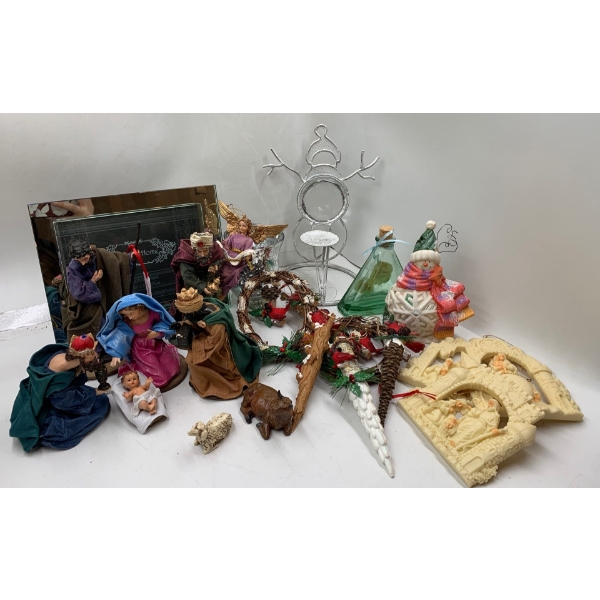 Winter Holiday Home Collection Including Nativity Set 