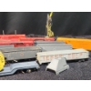 Image 5 : Vintage Train Boxcars and Other Train Set Pieces - Likely 1950s-60s