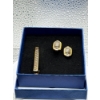 Image 1 : Burberry Mens Cuff Link and Tie Clip Set
