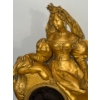 Image 4 : Gilded Bronze Mantle Clock / Pendule 18T