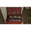 Image 2 : Red Metal Toolbox with Assorted Tools