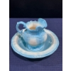 Image 1 : Mini Blue Wash Basin and Pitcher