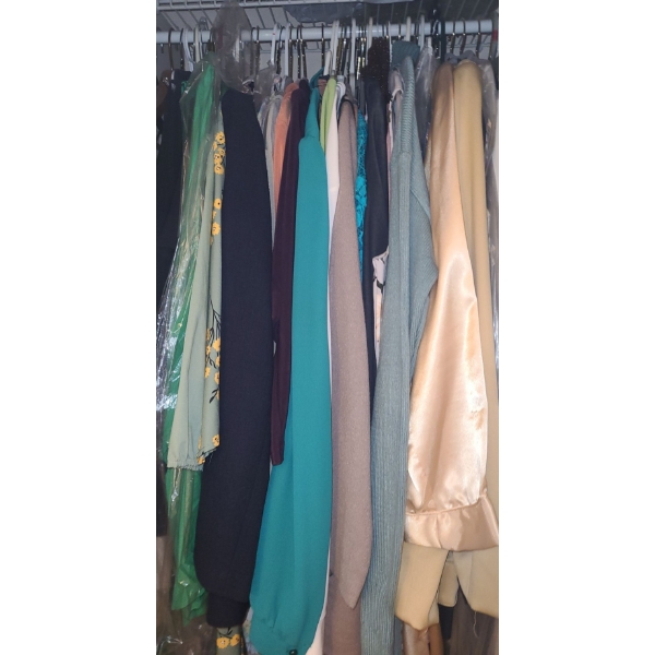 Contents of Closet- Women's Clothing/ Assorted Sizes (2)