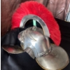 Image 2 : Trojan Helmut - Medieval Roman Officer Centurion Red Bristles 21x14