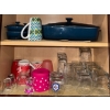 Image 1 : Dutch Oven w/ Large Lidded Ramikans Square Rocks Glasses Coffee Mugs & More