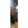 Image 3 : Decorative Hardened Fabric Statue, Wicker Home Decor, and Framed Abstract Artwork