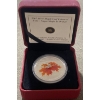 Image 1 : 2007 Silver Maple Leaf Coloured $5 Coin- Sugar Maple in Orange 99.9% Silver 31.39 Grams