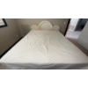 Image 1 : Catch A Few zZzzZs - King Sized Bed Bundle - Headboard Frame Mattress Box Spring & Linens