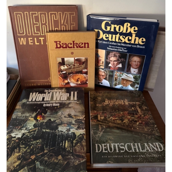 Deutschland Books- World War 1, Backen, Grobe Deutsche, Diercke Welt