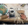 Image 1 : Collection Of Items Globe Wooden Decorative Boards Vintage Kettle 