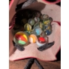 Image 5 : Vintage Marbles Food Stamps & Mystery Solder Drip Formations 7"Long