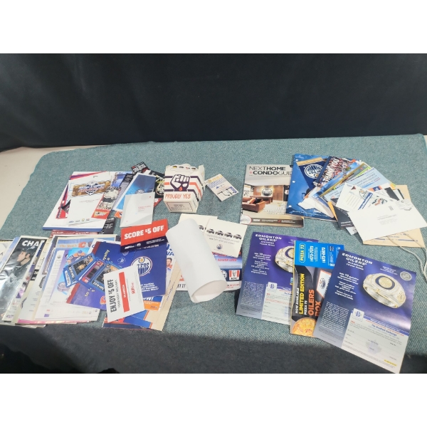 Oilers Coupons, Magazines, Mail