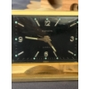 Image 2 : Europa 7 Jewel Mechanical Desk Clock w/ German Style Wood Clock Quartz