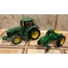 Image 4 : Vintage-Style Die-Cast Metal Toy Tractors John Deer & Erti McCormick