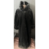 Image 1 : Feax Fur Full Length Coat With Hood Size Large Great Condition China