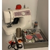Image 1 : Brother LS-1520 Sewing Machine w/ Assorted Sewing Necessities 