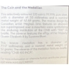 Image 9 : 2018 National Institute for the Blind $30 Fine Silver Coin & Bronze Medallion Set