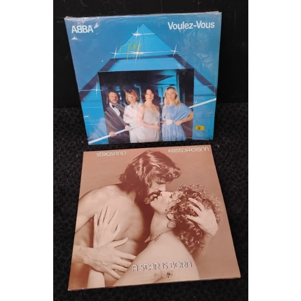 Vinyl Records Abba & Barbara Streisand 