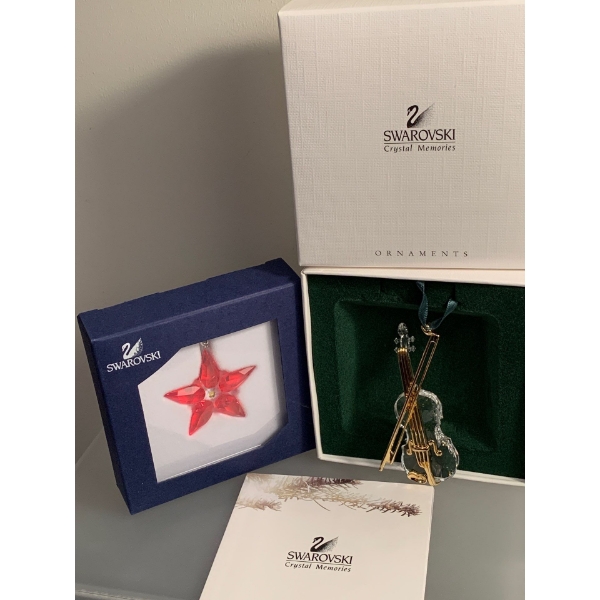 Swarovski Crystal Holiday Charms 2T