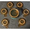 Image 3 : Blue Mountain Pottery Ashtray Set