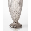 Image 3 : Ribbed Glass Vase 12''INCHES HEIGHT