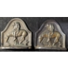 Image 4 : Western-Themed Comic Books with Cast Iron Native American Motif Bookends