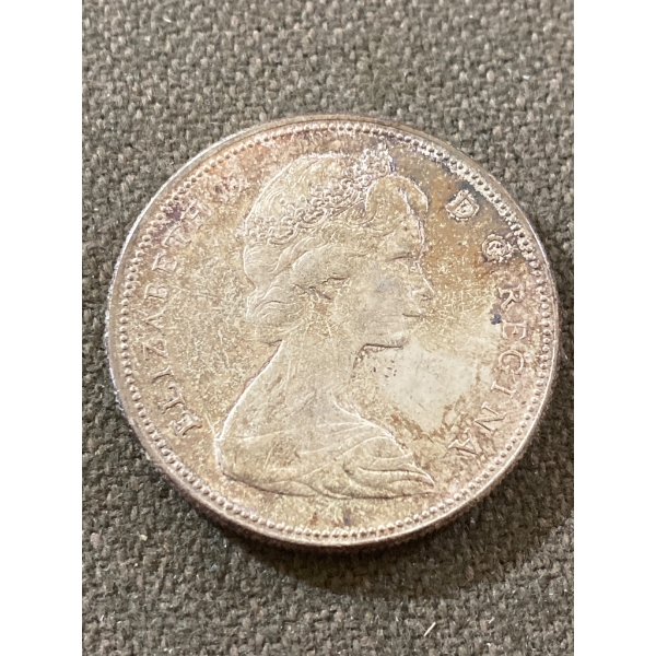 1967 Canada Goose Centennial Silver Dollar Coin