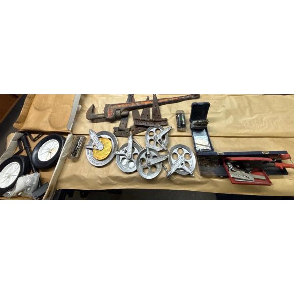Tool Collection Incl. Mastercraft Drill Bit Set, Large Wrench 
