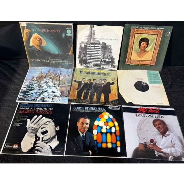 Collection of Classical & Gospel Records