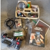 Image 1 : BOSCH Cordless ROTOZIP Drywall Router(No Charger) w/ Razertip SK Detail Burning Device & more