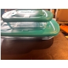 Image 2 : Anchor glass casserole dishes with lids casserole dishes  holder loaf pans DONIER ice cream maker