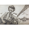 Image 1 : Dale Bradley "The Old Salt" Signed Etching