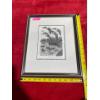 Image 1 :  Walter Bohl titled "Dropping In."  Print (7.75" x 5.75" Before Frame)